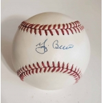 Yankees YOGI BERRA signed Official American League Baseball JSA Authenticated